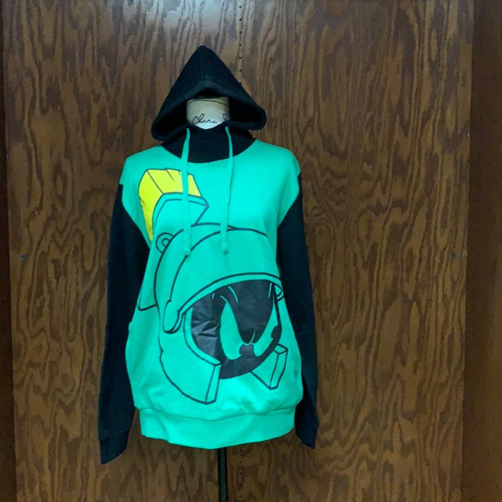 Looney Tunes Marvin the Martian Hoodie - Picture 2 of 13